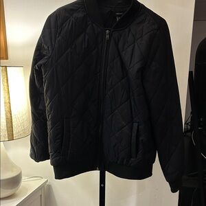 Forever 21 Quilted Jacket in Black